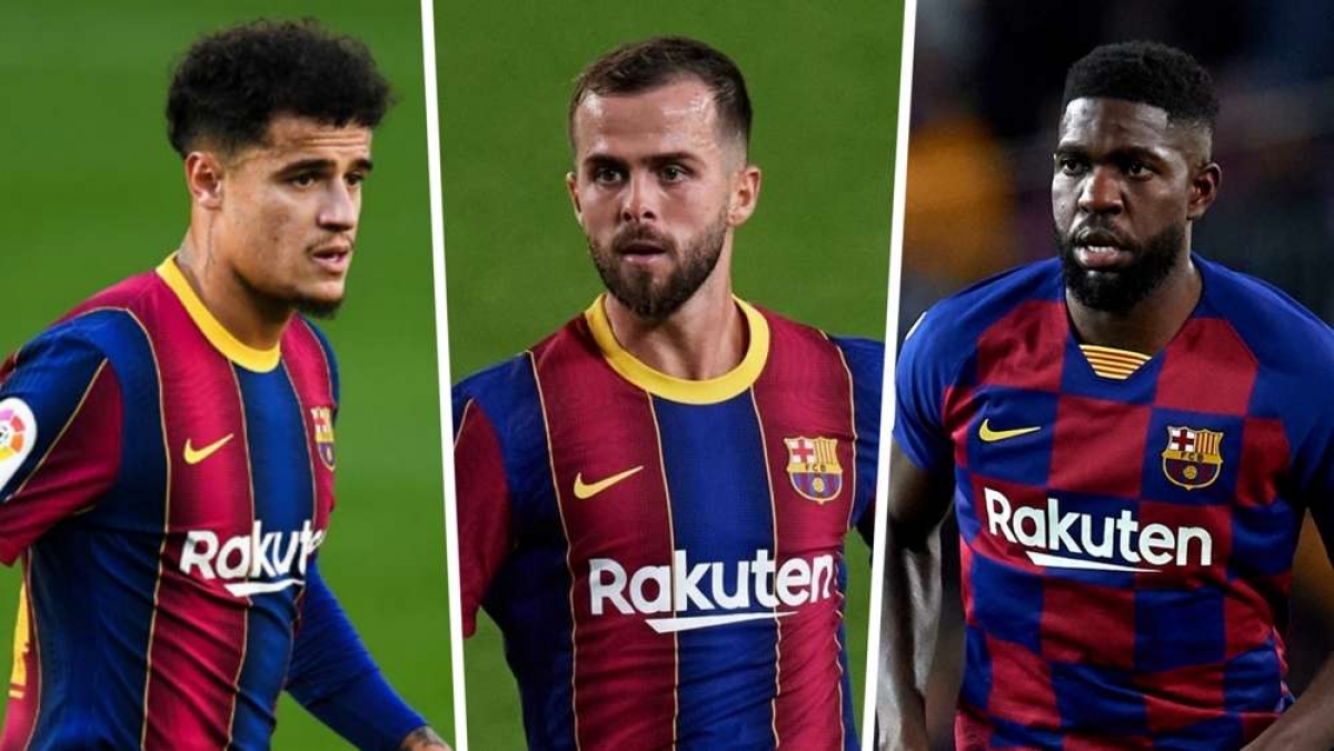 Barca muốn bán gấp Coutinho, Umtiti, Pjanic