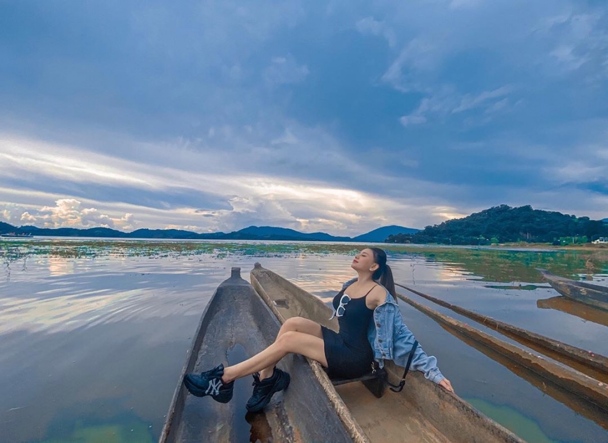 Check-in hồ Ea Kao
