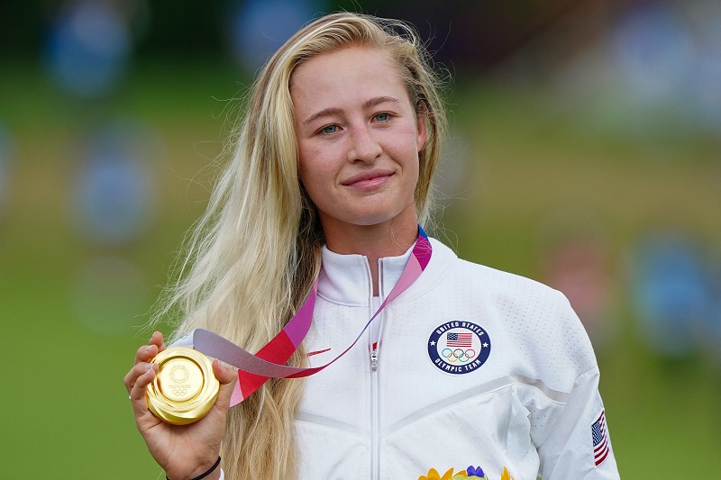 Nữ golfer Nelly Korda mang về HCV cho đoàn thể thao Mỹ tại Olympic